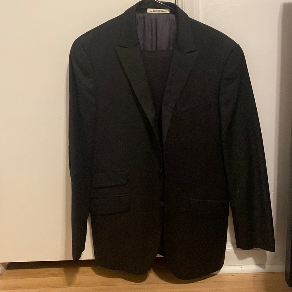 Joseph abboud black suit